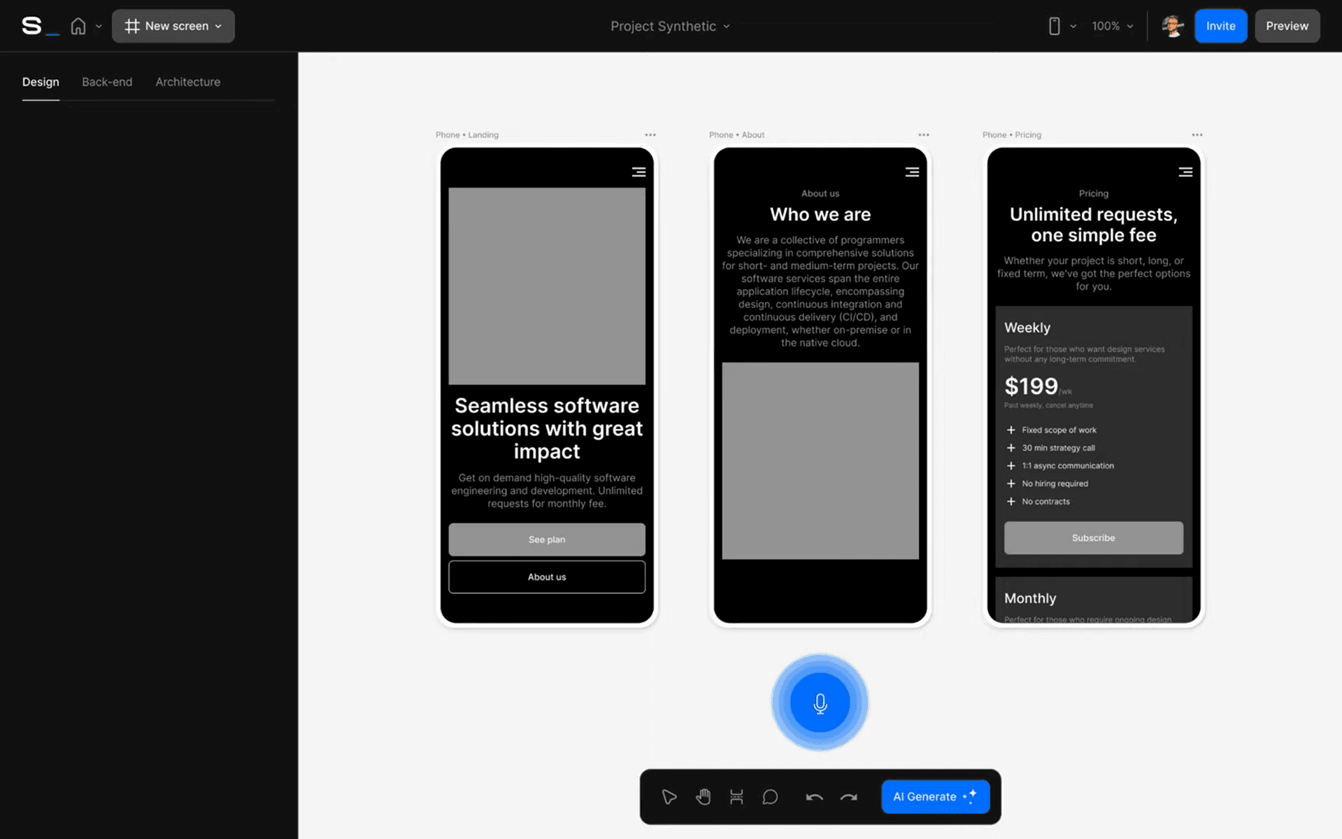 App screenshot